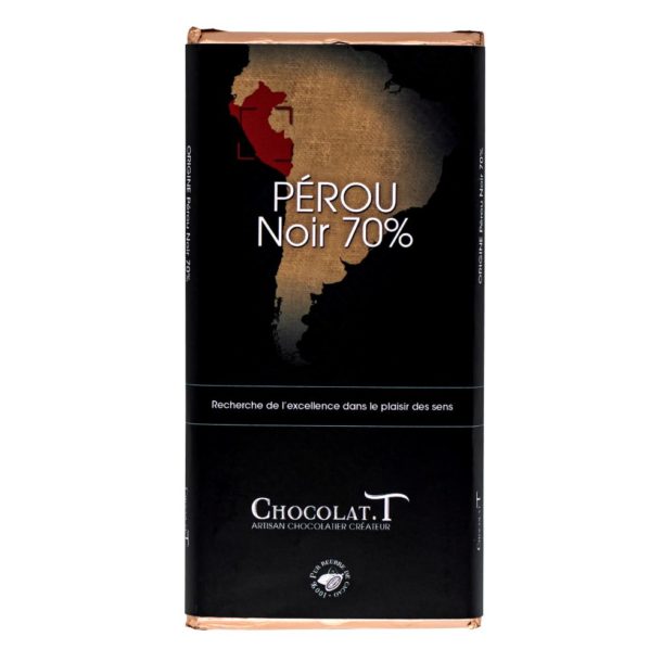 tablette chocolat noir perou 70%