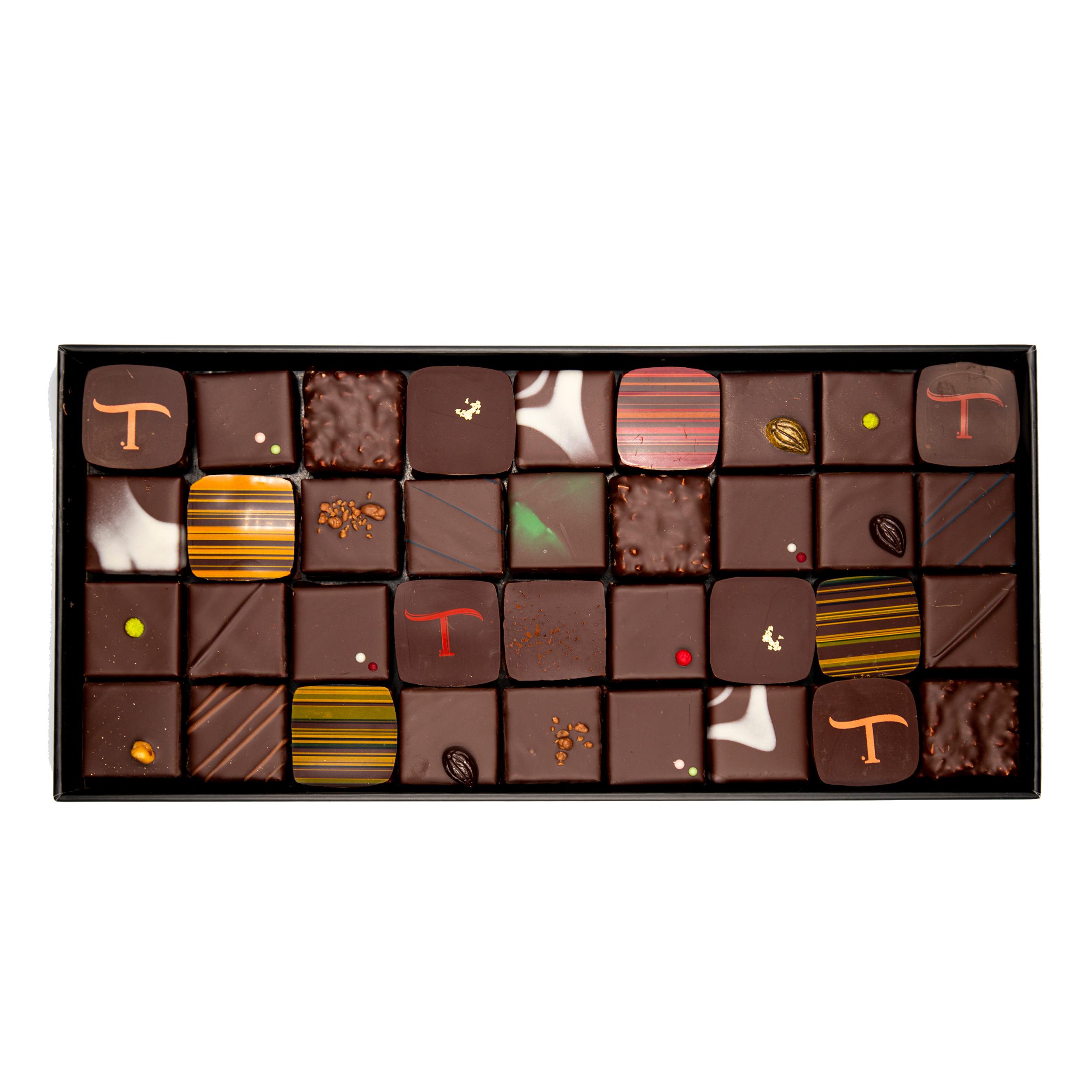 coffret "découverte" assortiment chocolat au lait