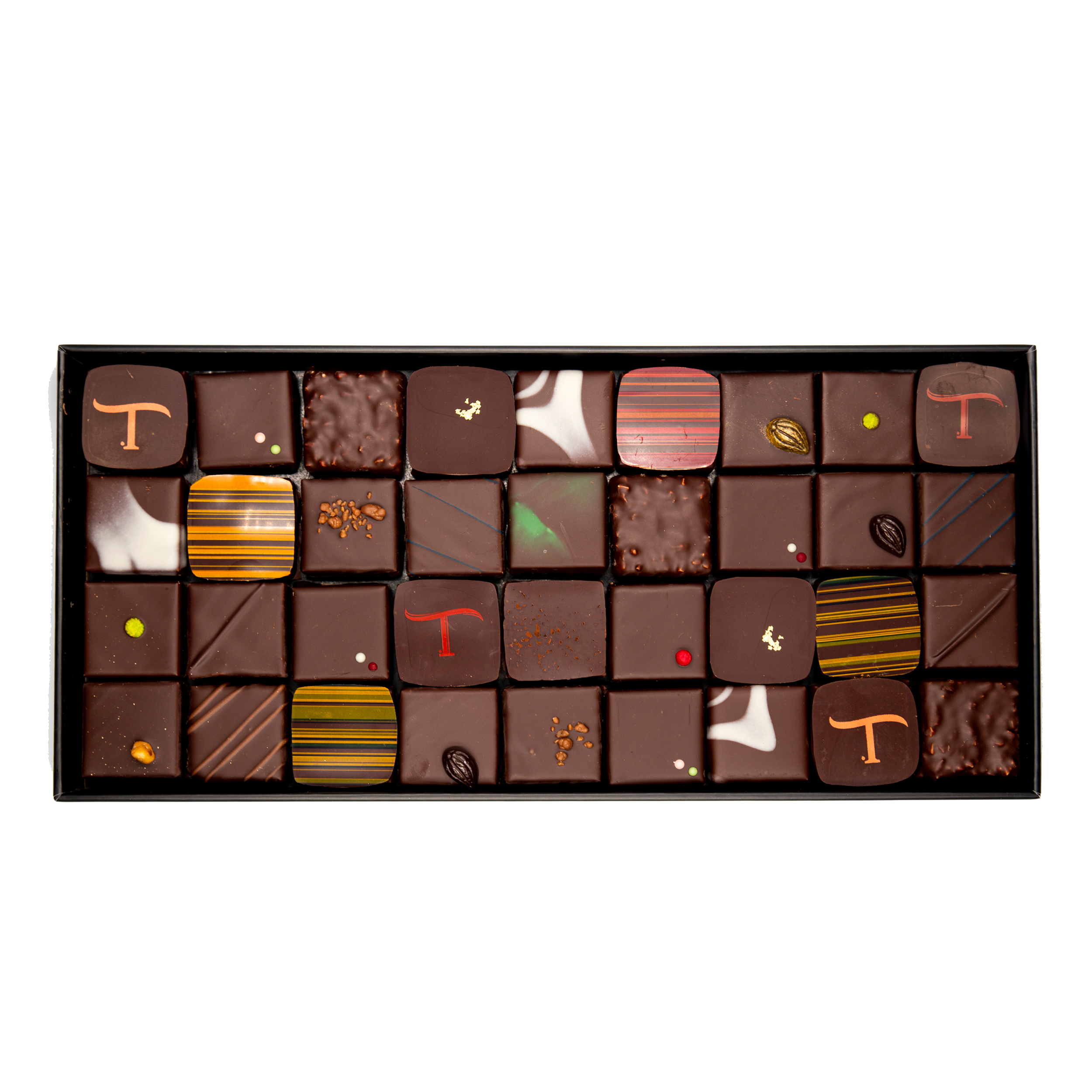 coffret "découverte" assortiment chocolat noir