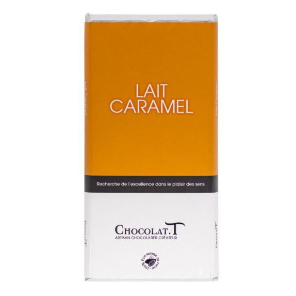 tablette chocolat lait caramel
