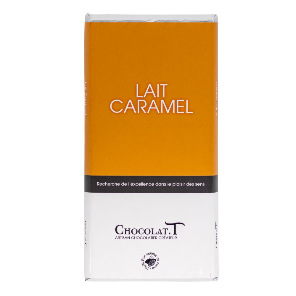 tablette chocolat lait caramel