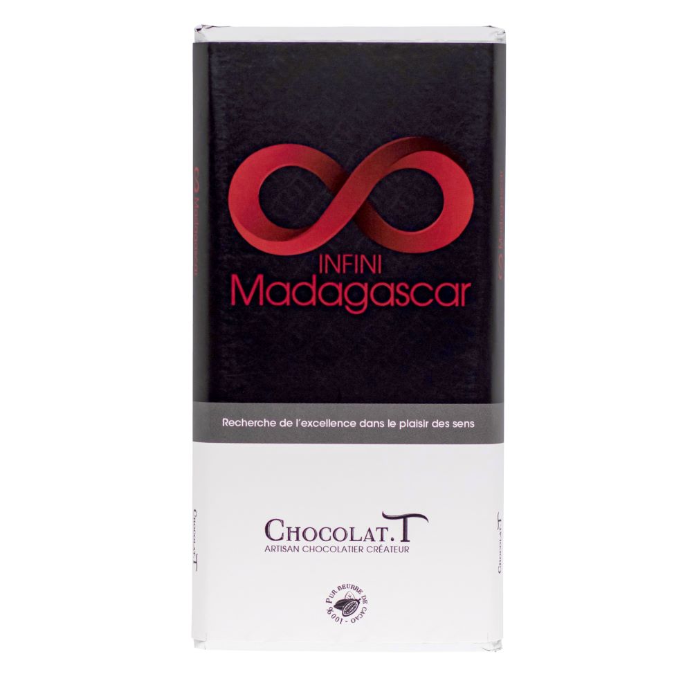 tablette chocolat noir 100% madagascar