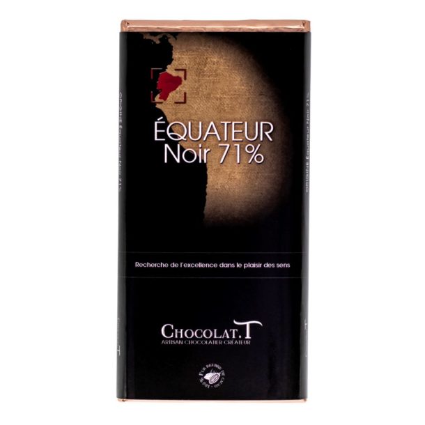 tablette chocolat noir equateur 71%