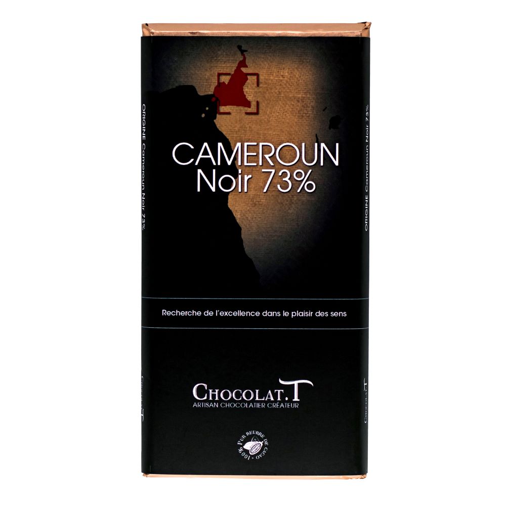 tablette chocolat noir cameroun 73%