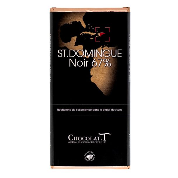 tablette chocolat noir st domingue 67%