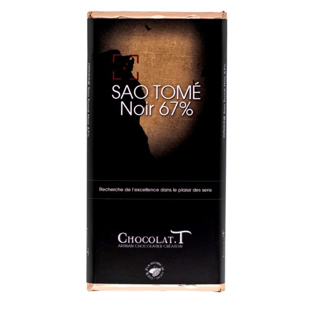 tablette chocolat noir sao tomé 67%