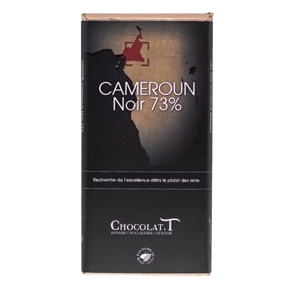 tablette chocolat noir cameroun 73%