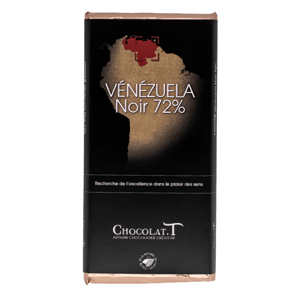 tablette chocolat noir vénézuela 72%