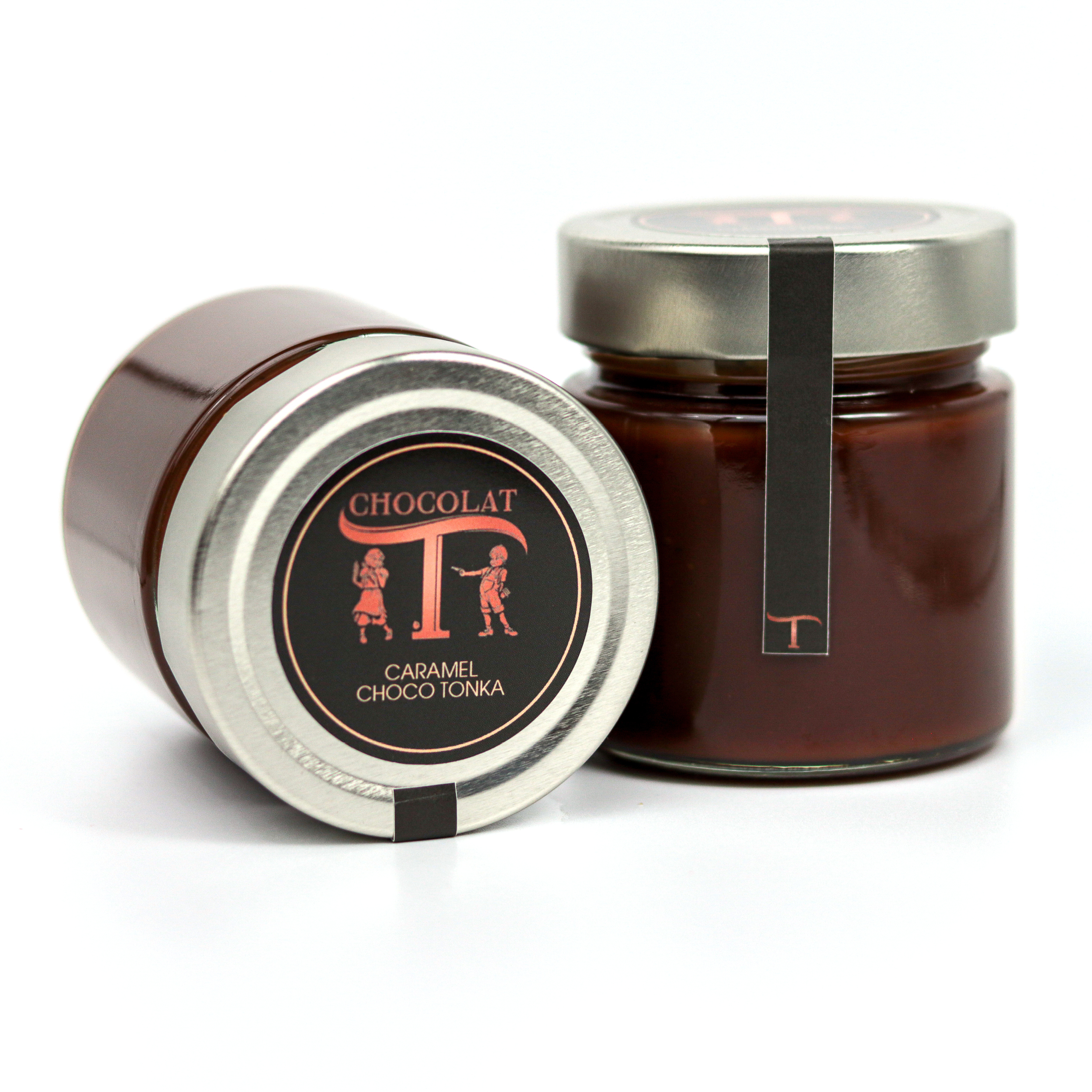 caramel à tartiner – caramel chocolat et fève tonka